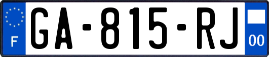 GA-815-RJ