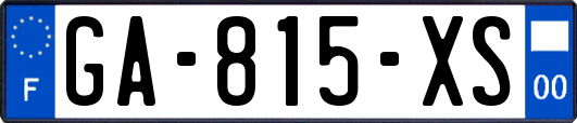 GA-815-XS