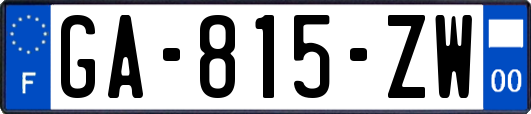 GA-815-ZW