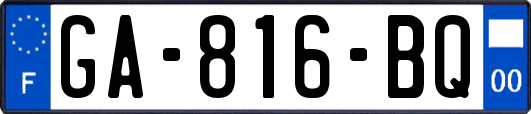 GA-816-BQ