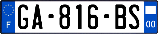GA-816-BS
