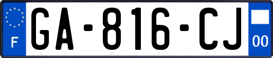 GA-816-CJ