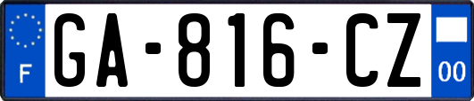 GA-816-CZ