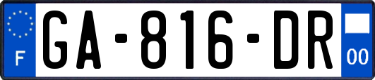 GA-816-DR