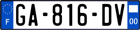 GA-816-DV