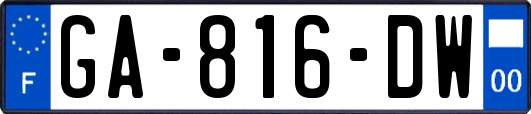 GA-816-DW