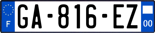 GA-816-EZ