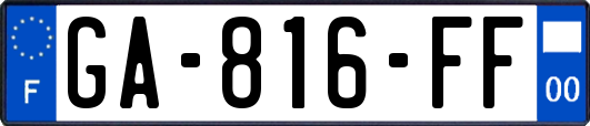 GA-816-FF