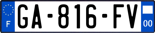 GA-816-FV