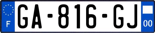 GA-816-GJ