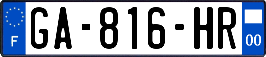 GA-816-HR