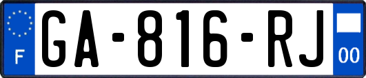 GA-816-RJ