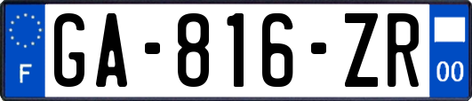 GA-816-ZR