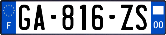 GA-816-ZS