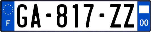 GA-817-ZZ