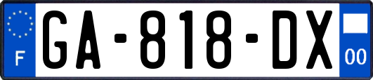 GA-818-DX