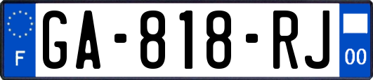 GA-818-RJ