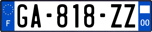 GA-818-ZZ
