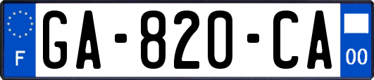 GA-820-CA