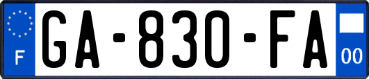 GA-830-FA
