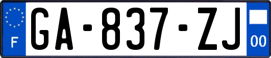 GA-837-ZJ