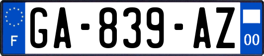 GA-839-AZ