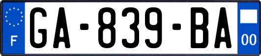 GA-839-BA