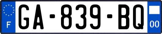 GA-839-BQ