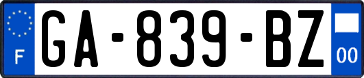 GA-839-BZ