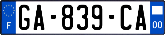 GA-839-CA