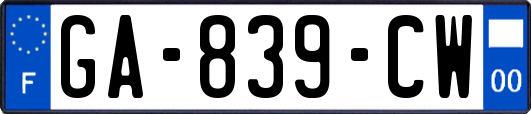 GA-839-CW