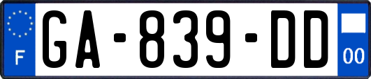 GA-839-DD