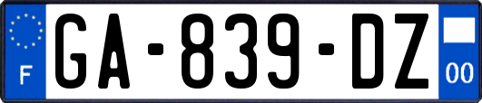 GA-839-DZ