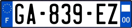 GA-839-EZ