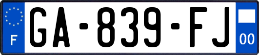 GA-839-FJ