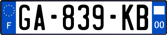 GA-839-KB