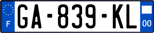 GA-839-KL