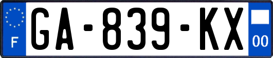 GA-839-KX