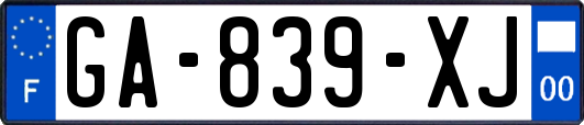 GA-839-XJ