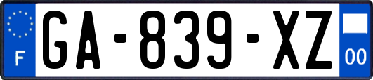 GA-839-XZ