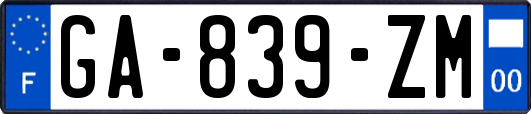 GA-839-ZM