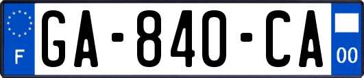 GA-840-CA