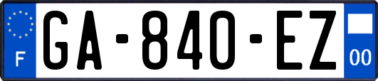 GA-840-EZ