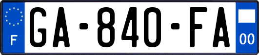 GA-840-FA