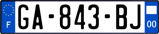 GA-843-BJ