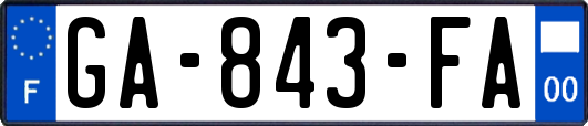 GA-843-FA