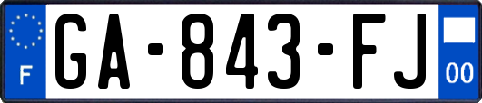 GA-843-FJ