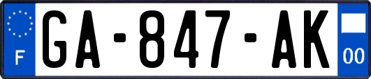 GA-847-AK