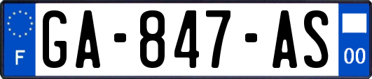 GA-847-AS