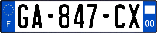 GA-847-CX